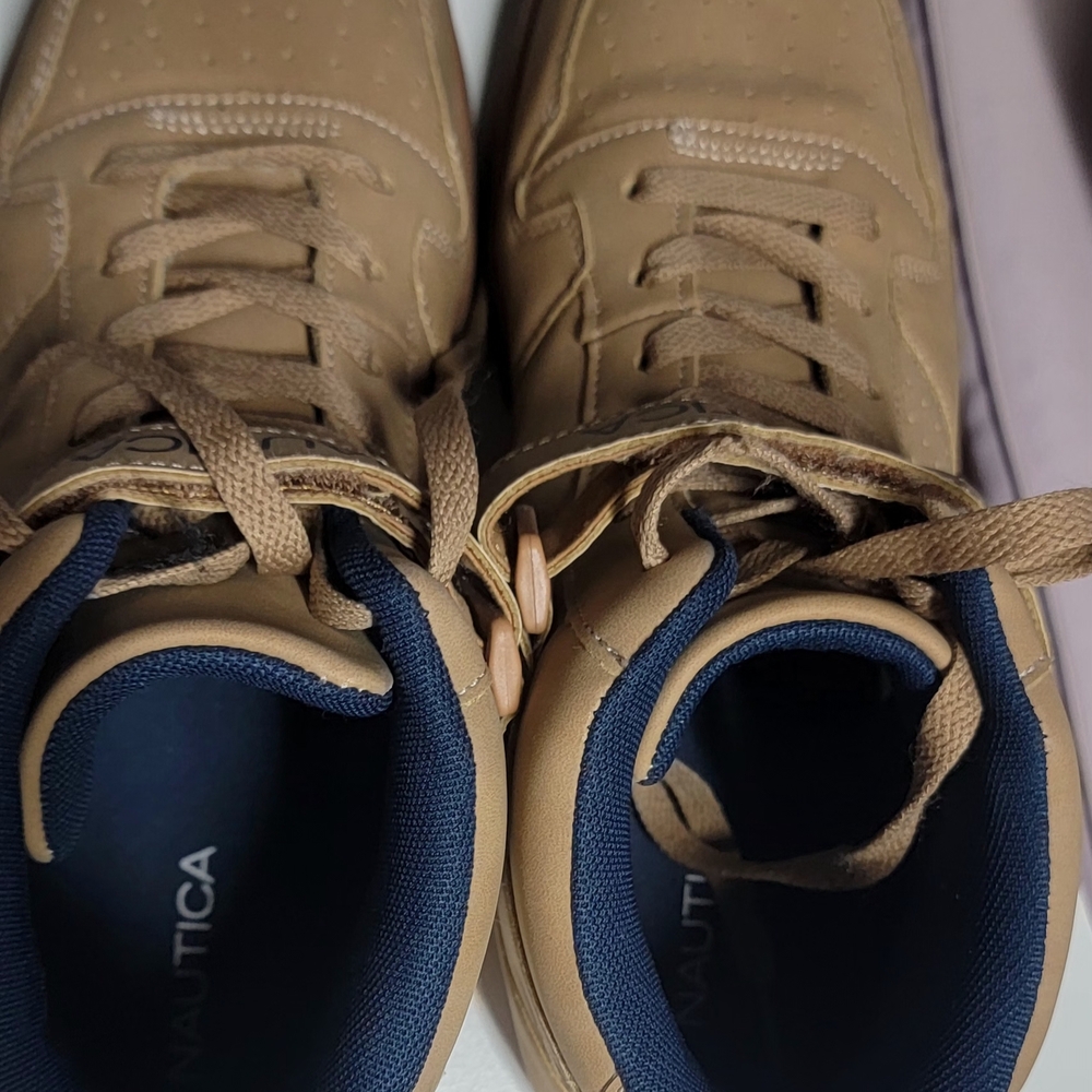 Nautica Men's Tan Sneakers